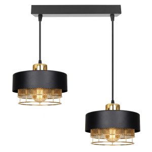 Lampa 2 listwa wisząca LUMINA – Nowoczesna, Metalowa, Nad Wyspę i Stół (Różne kolory) 8653/2