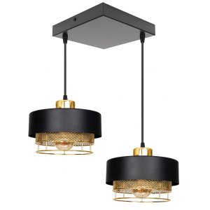 Lampa 2 wisząca LUMINA – Nowoczesna, Metalowa, Nad Wyspę i Stół (Różne kolory) 8658