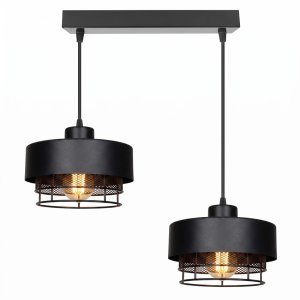 Lampa 2 listwa wisząca LUMINA – Nowoczesna, Metalowa, Nad Wyspę i Stół (Różne kolory) 8657-CC, różne kolory