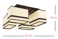 lampa sufitowa, plafon, żyrandol serii BELLA III