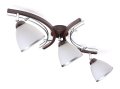 Lampa sufitowa, żyrandol, plafon 3 klosze Zuza
