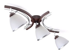 Lampa sufitowa Zuza 3 klosze kubek 943k