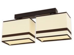 Lampa sufitowa Bella 2 abażury  932