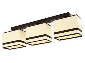 Lampa sufitowa Bella 3 abażury  933