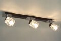 Lampa sufitowa, plafon żyrandol 3 kostka