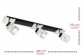 Lampa sufitowa, plafon żyrandol 3 kostka