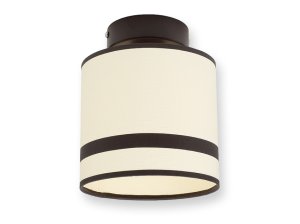 Lampa sufitowa plafon żyrandol 1 abażur walec