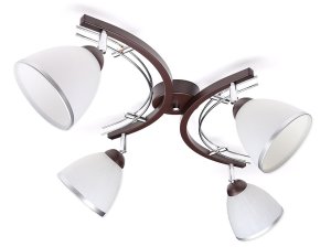 Lampa sufitowa Zuza 4 klosze kubek 944k