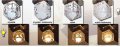 Lampa sufitowa serii KOSTKA LUX TYP:402/1