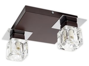 Lampa sufitowa Kostka Lux 2 klosze 407/1