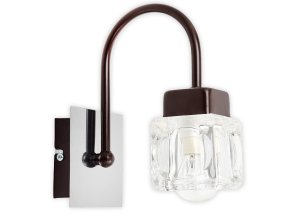 Lampa ścienna Kostka Lux 1 klosz 406/1