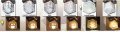 Lampa sufitowa serii KOSTKA LUX TYP:401/1