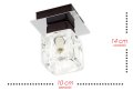 Lampa sufitowa serii KOSTKA LUX TYP:401/1