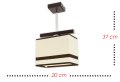 Lampa sufitowa, plafon, żyrandol serii BELLA III TYP:941