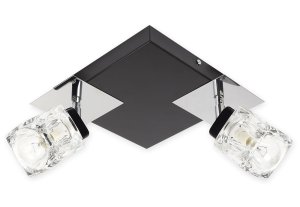 Lampa sufitowa Kostka Lux z regulacją 2 klosze 417/1