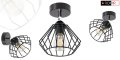 Stylowa lampa sufitowa serii Kali TYP:1501 z regulacją