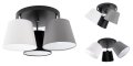 Lampa sufitowa serii Meba, z 3 stożkowymi abażurami z regulacją TYP:1606