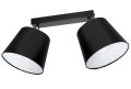 Lampa sufitowa serii Meba, z 2 stożkowymi abażurami z regulacją TYP:1602