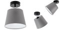 Lampa sufitowa serii Meba, z 1 stożkowym abażurem z regulacją TYP:1601