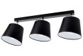 Lampa sufitowa serii Meba, z 3 stożkowymi abażurami z regulacją TYP:1603