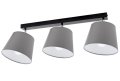 Lampa sufitowa serii Meba, z 3 stożkowymi abażurami z regulacją TYP:1603