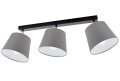 Lampa sufitowa serii Meba, z 3 stożkowymi abażurami z regulacją TYP:1603