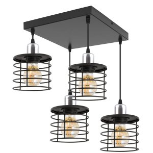 Stylowa lampa sufitowa 4 Maya 1904 LOFT LED