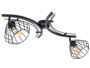 Lampa sufitowa druciana 2 Nela 2012 LOFT LED regulacja