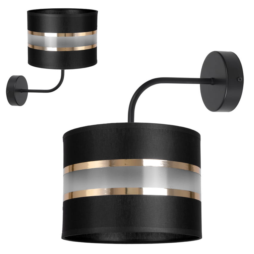 stylowa-lampa-ścienna-z-abażurem-1710-ab-czarny-zloty-pasek.jpg