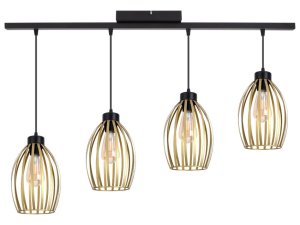 Lampa sufitowa loftowa z 4 abażurami Cosmo  2235 