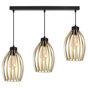 Lampa sufitowa loftowa z 3 abażurami Cosmo 2233  