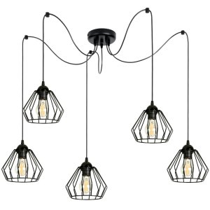 Lampa wisząca sufitowa żyrandol pająk Kali 1205k