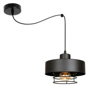 Stylowa lampa sufitowa Maya pająk 1 klosz 2251