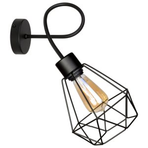 Lampa ścienna stylowa czarna  1 Balo 2307 LOFT   