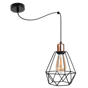 Lampa wisząca sufitowa żyrandol pająk 1 Balo 2271