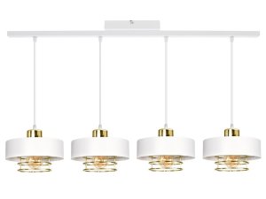 Lampa sufitowa 4 Maya 2255-BZ biała ze złotem, srebrem, lub miedzią