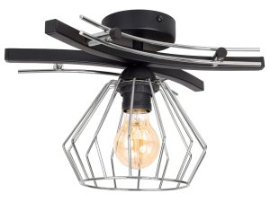 Lampa sufitowa druciana 1 Nela Silver 2408-CS LOFT LED regulacja     