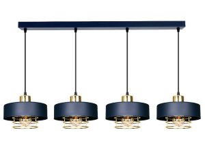 Lampa sufitowa 4 Maya 2255-GZ granatowa ze złotem, srebrem lub miedzią