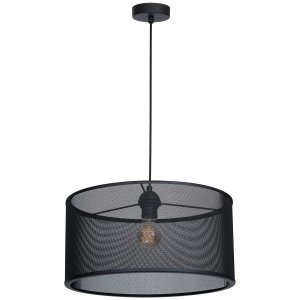Lampa sufitowa Felix czarna 1xE27, 8173-LUM