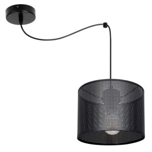Żyrandol Pająk MISTRA 1 – lampa sufitowa z loftowym abażurem 7271
