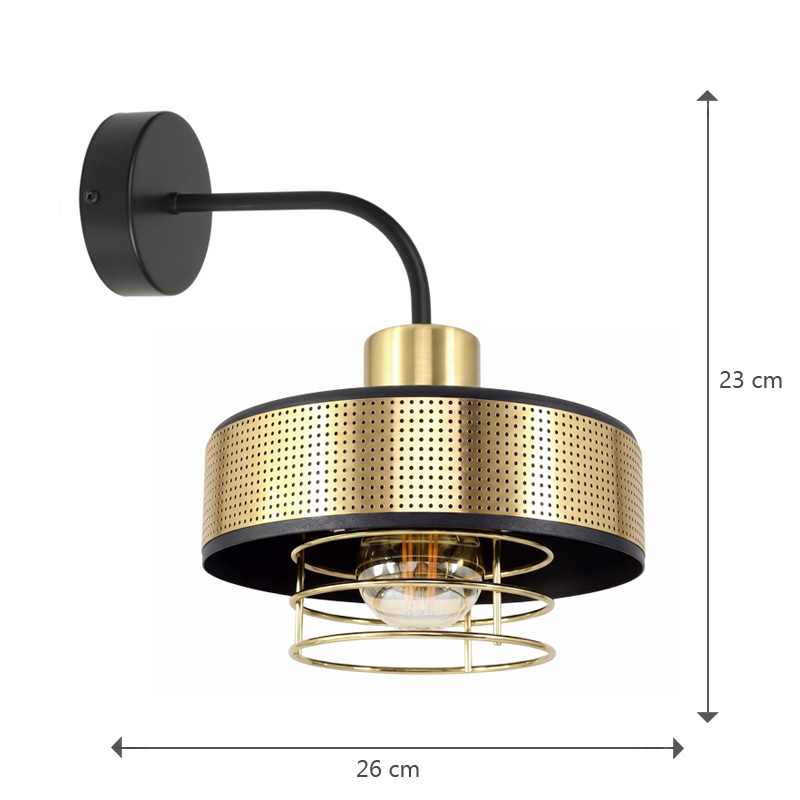 Kinkiet serii Maya TYP:2259-Z-lux 1 klosz
