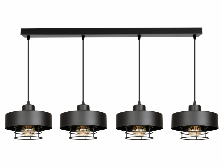 Stylowa lampa wisząca serii Maya TYP:2255 4 klosze