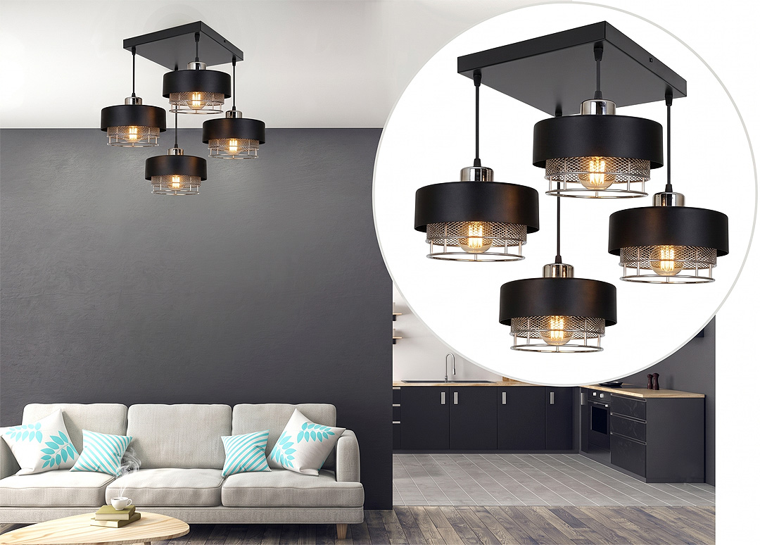 Stylowa lampa wisząca serii Lumina TYP:8654-Z