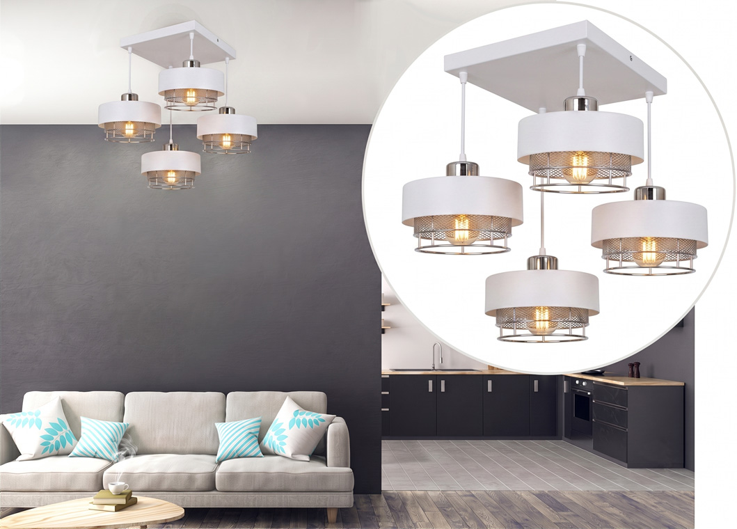 Stylowa lampa wisząca serii Lumina TYP:8654-bs