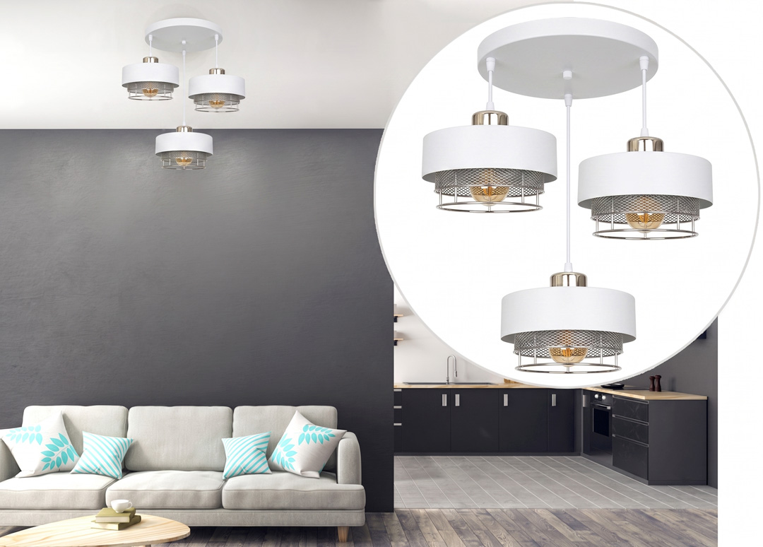 Stylowa lampa wisząca serii Lumina TYP:8656-bs