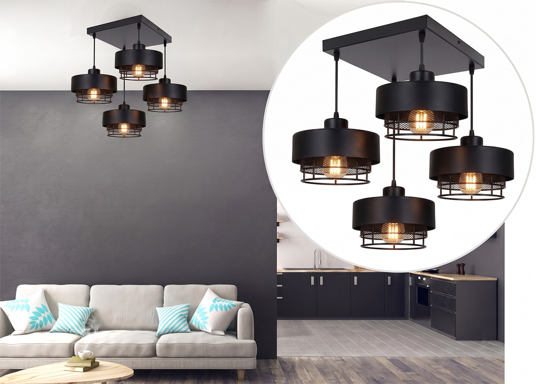 Stylowa lampa wisząca serii Lumina TYP:8654-cc