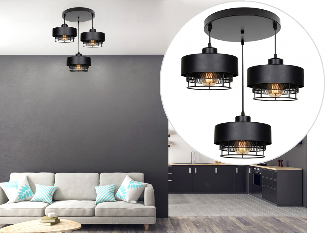 Stylowa lampa wisząca serii Lumina TYP:8656-cc